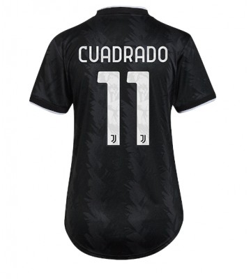Juventus Juan Cuadrado #11 Bortedrakt Kvinner 2022-23 Kortermet